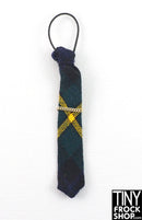 12" Male Fashion Doll Tartan Tie by Pam Maness