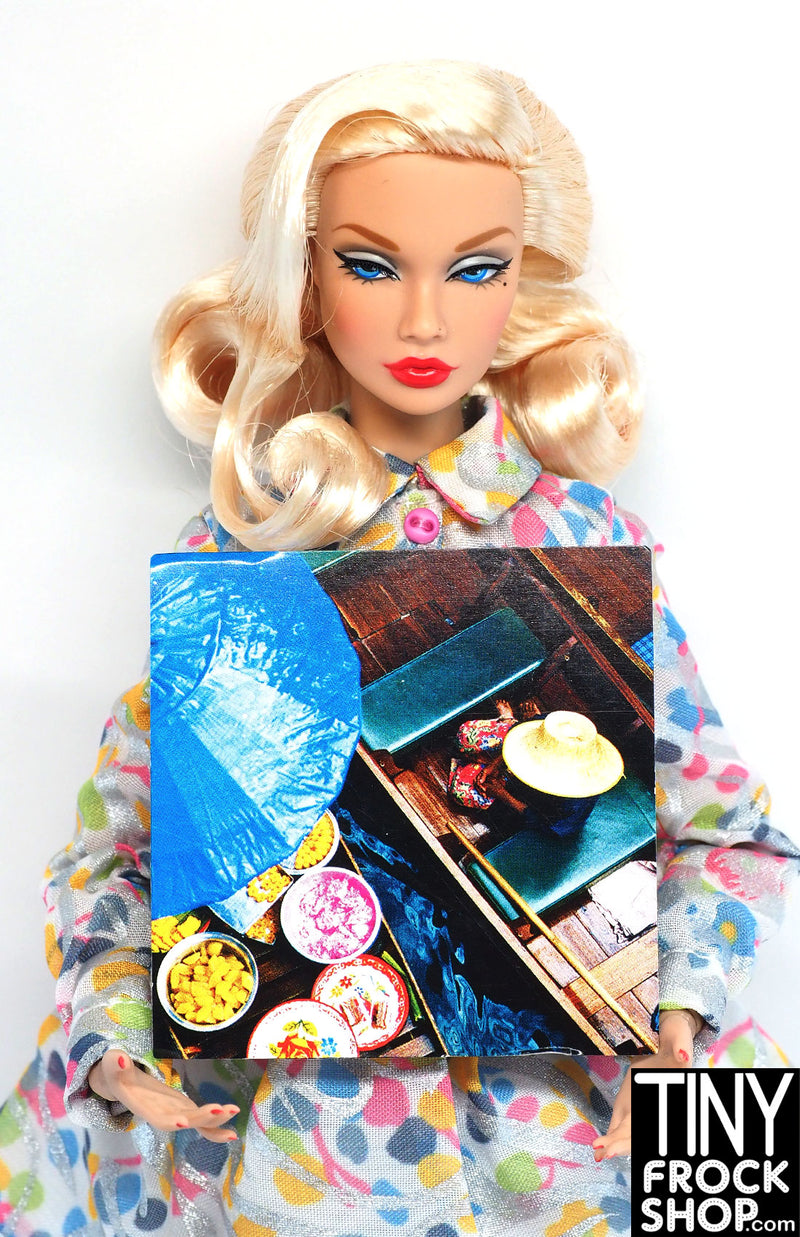 12" Fashion Doll 2 Piece Food Photography Series Artwork