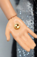 3mm Metal 12" Fashion Doll Super Mini 2 Hole Buttons - Pack of 10 Buttons