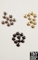 3mm Super Mini Metal 2 Hole Buttons - Pack of 10 Buttons - TinyFrockShop.com