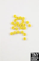 3mm 12" Fashion Doll Super Mini 2 Hole Buttons - Pack of 10
