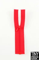 12" Fashion Doll 4" High Quality Tiny Separating Nylon Doll Zippers - Size 0