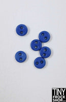 4mm - Quality Mini Flat Chunk Buttons - Pack Of 6 - Tiny Frock Shop