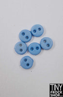 4mm - Quality Mini Flat Chunk Buttons - Pack Of 6 - Tiny Frock Shop