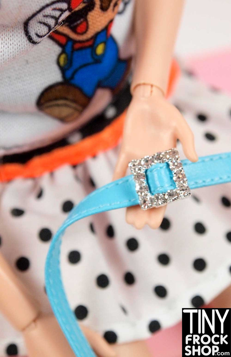 5mm - Barbie Faux Leather Belt Strapping - TinyFrockShop.com