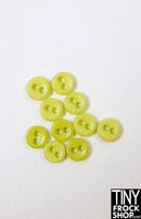 4mm - Quality Mini Divet Chunk Buttons - Pack Of 6 - Tiny Frock Shop