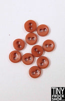 4mm - Quality Mini Divet Chunk Buttons - Pack Of 6 - Tiny Frock Shop