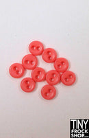 4mm - Quality Mini Divet Chunk Buttons - Pack Of 6 - Tiny Frock Shop