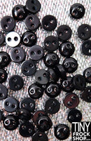 5mm - High Quality Super Small Resin Tiny 2 Hole Buttons - 12 pcs - Tiny Frock Shop