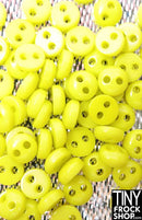 5mm - High Quality Super Small Resin Tiny 2 Hole Buttons - 12 pcs - Tiny Frock Shop