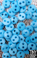 5mm - High Quality Super Small Resin Tiny 2 Hole Buttons - 12 pcs - Tiny Frock Shop