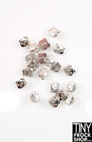 5mm 12" Fashion Doll Metal Panda Buttons - Pack of 10 Buttons