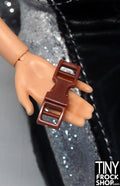 4mm Super Mini 12" Fashion Doll Doll Size Plastic Snap Buckles Pack Of 2