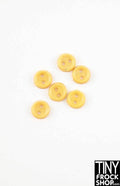 6mm - Flat Rim Buttons - Pack Of 6 - Tiny Frock Shop