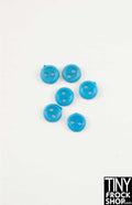 6mm - Flat Rim Buttons - Pack Of 6 - Tiny Frock Shop