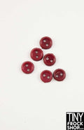 6mm - Flat Rim Buttons - Pack Of 6 - TinyFrock Shop