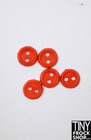 6mm - Flat Rim Buttons - Pack Of 6 - Tiny Frock Shop