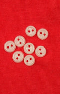 6mm - Barbie Flat Rim Buttons - Pack Of 6 - Tiny Frock Shop