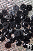 6mm - High Quality SMALL Resin 2 Hole Buttons - 12 pcs - Tiny Frock Shop