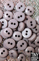 6mm - High Quality SMALL Resin 2 Hole Buttons - 12 pcs - Tiny Frock Shop