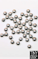 6mm - Round Dome Faux Buttons - Pack of 12 - More Colors! - Tiny Frock Shop