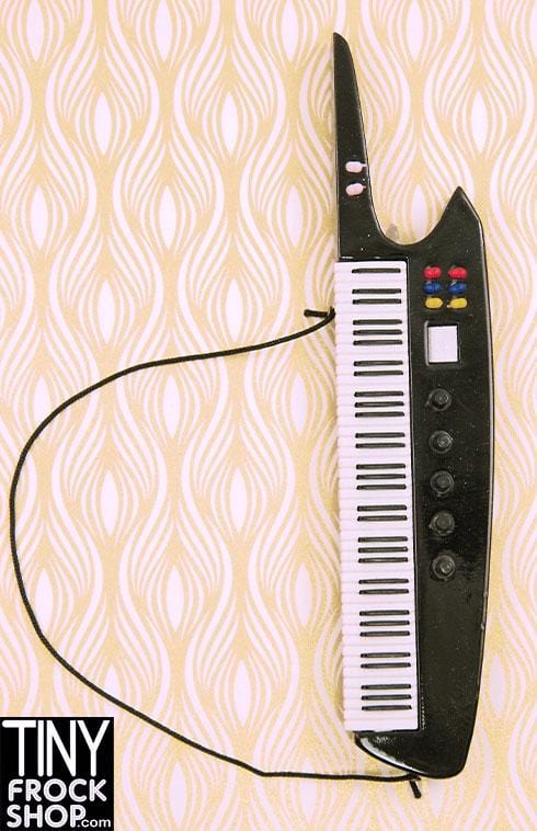 Barbie 80's Style Wood Keytar Keyboard - TinyFrockShop.com