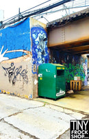 A-016 12" Fashion Doll Photography Backdrop - Standard - Go Green