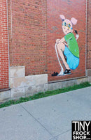 A-026 Kawaii Steam Punk Wall Photography Backdrop - Wide - TinyFrockShop.com