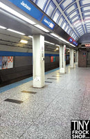 A-042 Chicago L Subway Photography Backdrop - Wide - TinyFrockShop.com