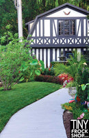 A-054 Bavarian Garden Photography Backdrop - Standard - TinyFrockShop.com