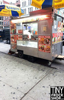 A-116 12" Fashion Doll Photography Backdrop - Standard - Falafel Cart