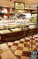 A-119 12" Fashion Doll Photography Backdrop - Standard - Ferraras Bakery - 16"