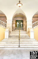 A-132 (W) 12" Fashion Doll Photography Backdrop - Wide - Baltimore Steps