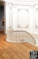 A-136 (W) 12" Fashion Doll Photography Backdrop - Standard -Rounded Stairs