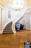 A-140 (W) 12" Fashion Doll Photography Backdrop - Wide - Twisted Stairwell