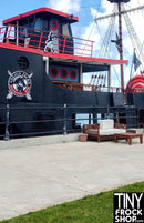 A-150 (W) 12" Fashion Doll Photography Backdrop - Wide - Floating Bar Boat