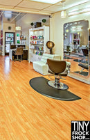 A-166 12" Fashion Doll Photography Backdrop - Wide - Salon - 12" or 16"