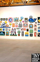 A-178 12" Fashion Doll Photography Backdrop - Wide - 8 Bit Gallery