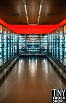 A-182 12" Fashion Doll Photography Backdrop - Wide - Grocery Store