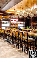 A-184 12" Fashion Doll Photography Backdrop - Wide - Upscale Bar - 16"