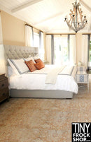 A-190 12" Fashion Doll Photography Backdrop - Standard- Classic Bedroom