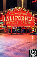 A-197 12" Fashion Doll Photography Backdrop - Standard- Sam Boyd's Casino Las Vegas