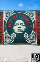 A-199 12" Fashion Doll Photography Backdrop - Standard- Power And Equality