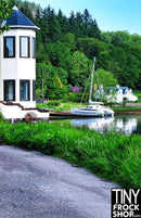 A-205 12" Fashion Doll Photography Backdrop - Wide - Scotland