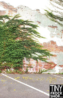 A-227(W) 12" Fashion Doll Photography Background -Standard - Vine Wall