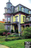 A-229 (W) 12" Fashion Doll Photography Backdrop - Wide - Painted Lady Victorian