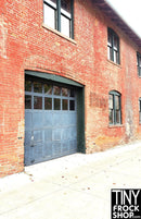 A-232 (W) 12" Fashion Doll Photography Backdrop - Wide - Rustic Garage