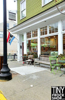 A-236 (W) 12" Fashion Doll Photography Backdrop - Wide - Chocolate Shoppe