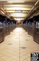 A-245(W) 12" Fashion Doll Photography Background -Standard - Columbus Circle Subway