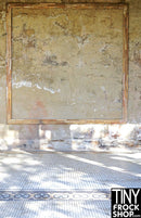 A-248(W) 12" Fashion Doll Photography Background -Standard - Oxidized Wall